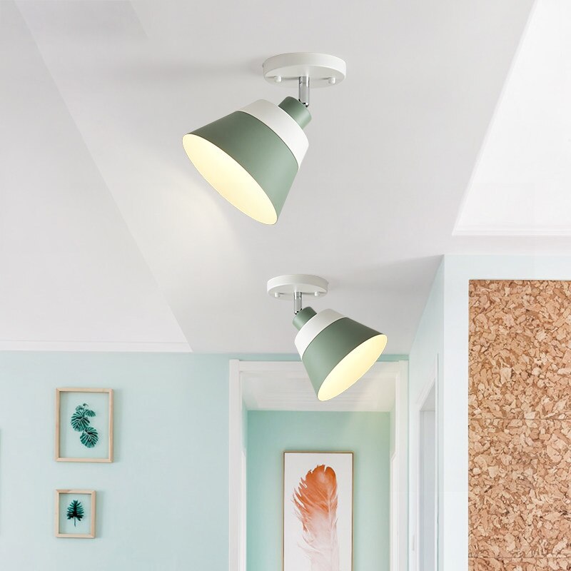 Applique Murale Design Ajustable - Éclairage Moderne en Métal Coloré