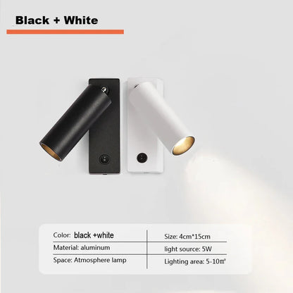 Applique Murale Design Cylindrique LED - Élégance Moderne