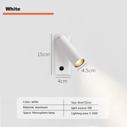 Applique Murale Design Cylindrique LED - Élégance Moderne