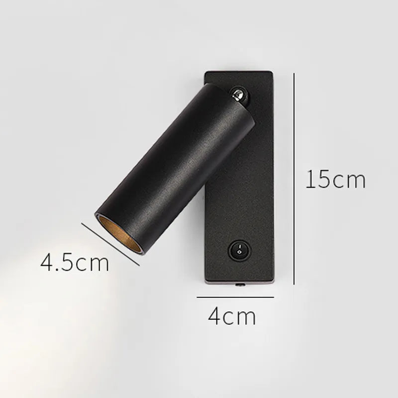 Applique Murale Design Cylindrique LED - Élégance Moderne