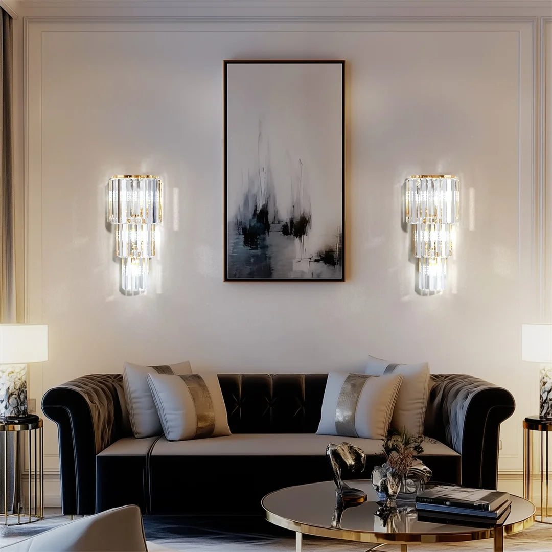 Applique Murale En Verre Moderne Premium Dimmable