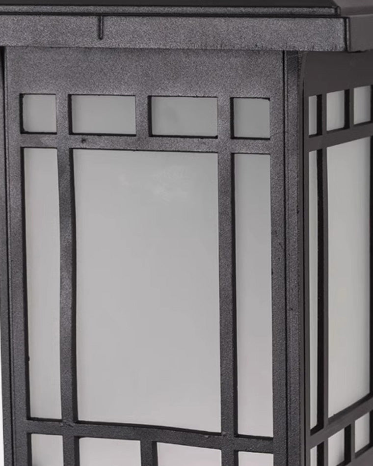 Applique Murale Extérieure Artisanale – Finition Noir ou Cuivre Vintage