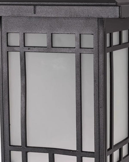 Applique Murale Extérieure Artisanale – Finition Noir ou Cuivre Vintage