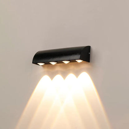 Applique Murale Extérieure Downlight Noire – Éclairage Minimaliste et Élégance Moderne