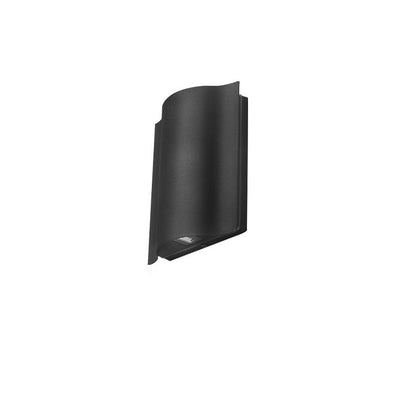 Applique Murale Extérieure Éclats Noirs – Éclairage Double Faisceau
