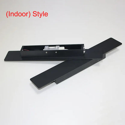 Applique Murale Extérieure LED - Aluminium Noir Design Moderne