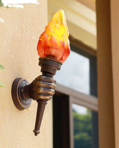 Applique Murale - Flame Glow