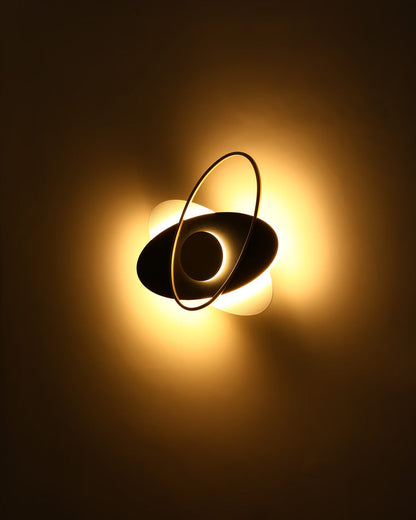 Applique Murale Frosted Oval Accent