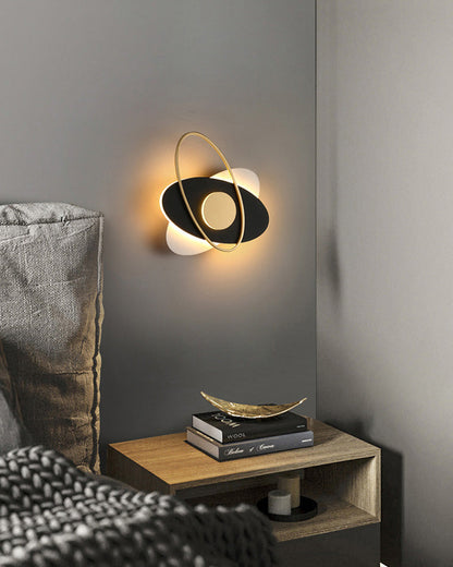 Applique Murale Frosted Oval Accent