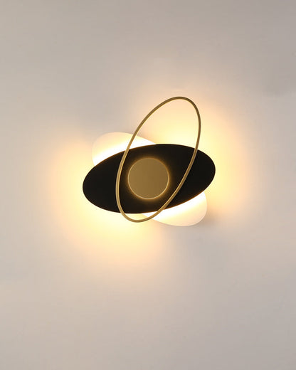 Applique Murale Frosted Oval Accent