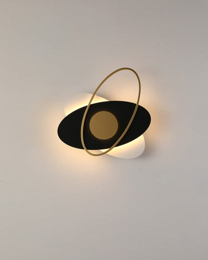 Applique Murale Frosted Oval Accent