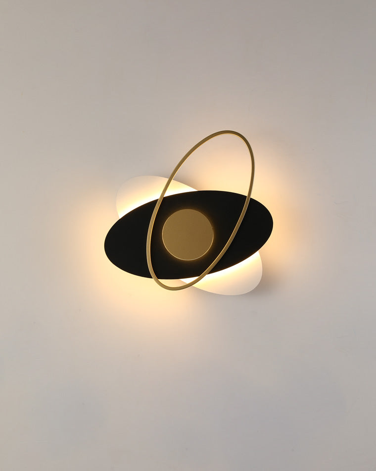 Applique Murale Frosted Oval Accent