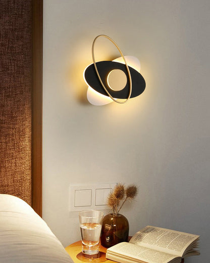 Applique Murale Frosted Oval Accent