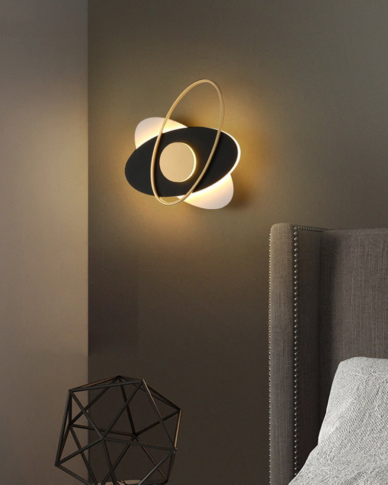 Applique Murale Frosted Oval Accent