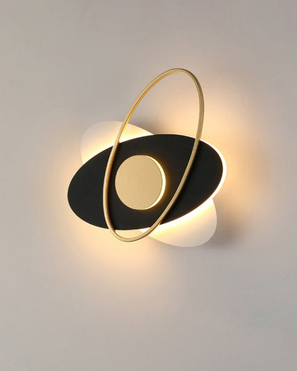 Applique Murale Frosted Oval Accent