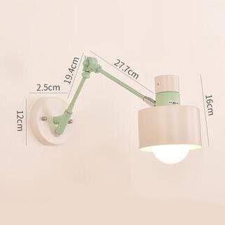 Applique Murale LED Articulée - Équilibre Moderne en Bois et Métal