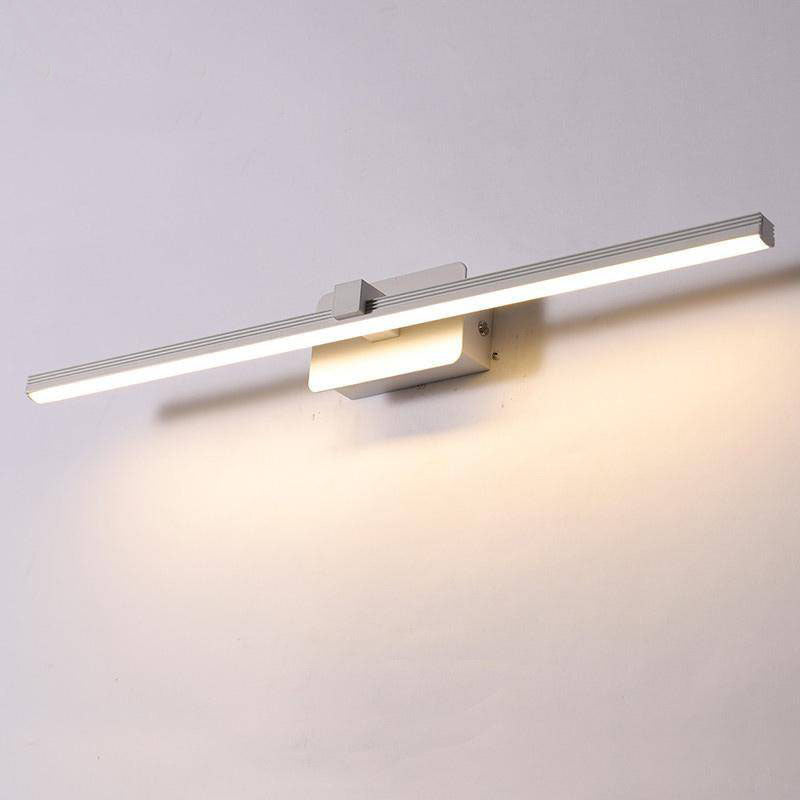 Applique Murale LED Design - Aluminium Élégant pour Salle de Bain