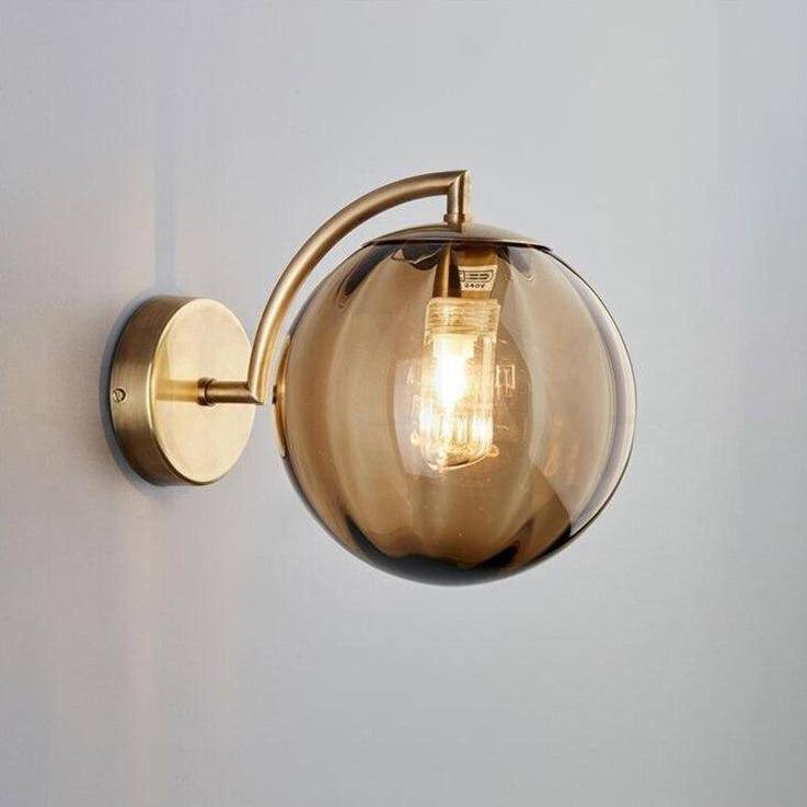 Applique Murale LED - Éclat Zen Design Moderne en Verre Coloré