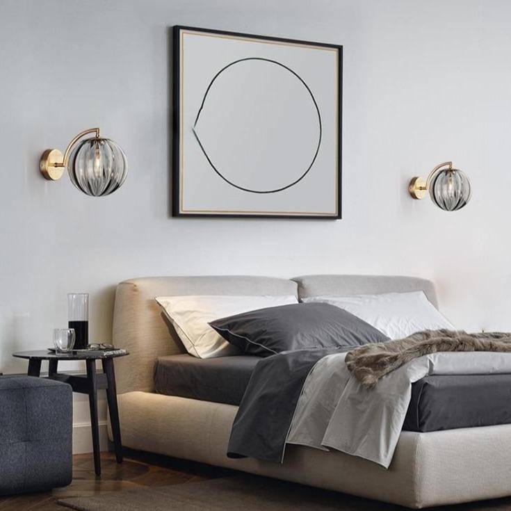 Applique Murale LED - Éclat Zen Design Moderne en Verre Coloré