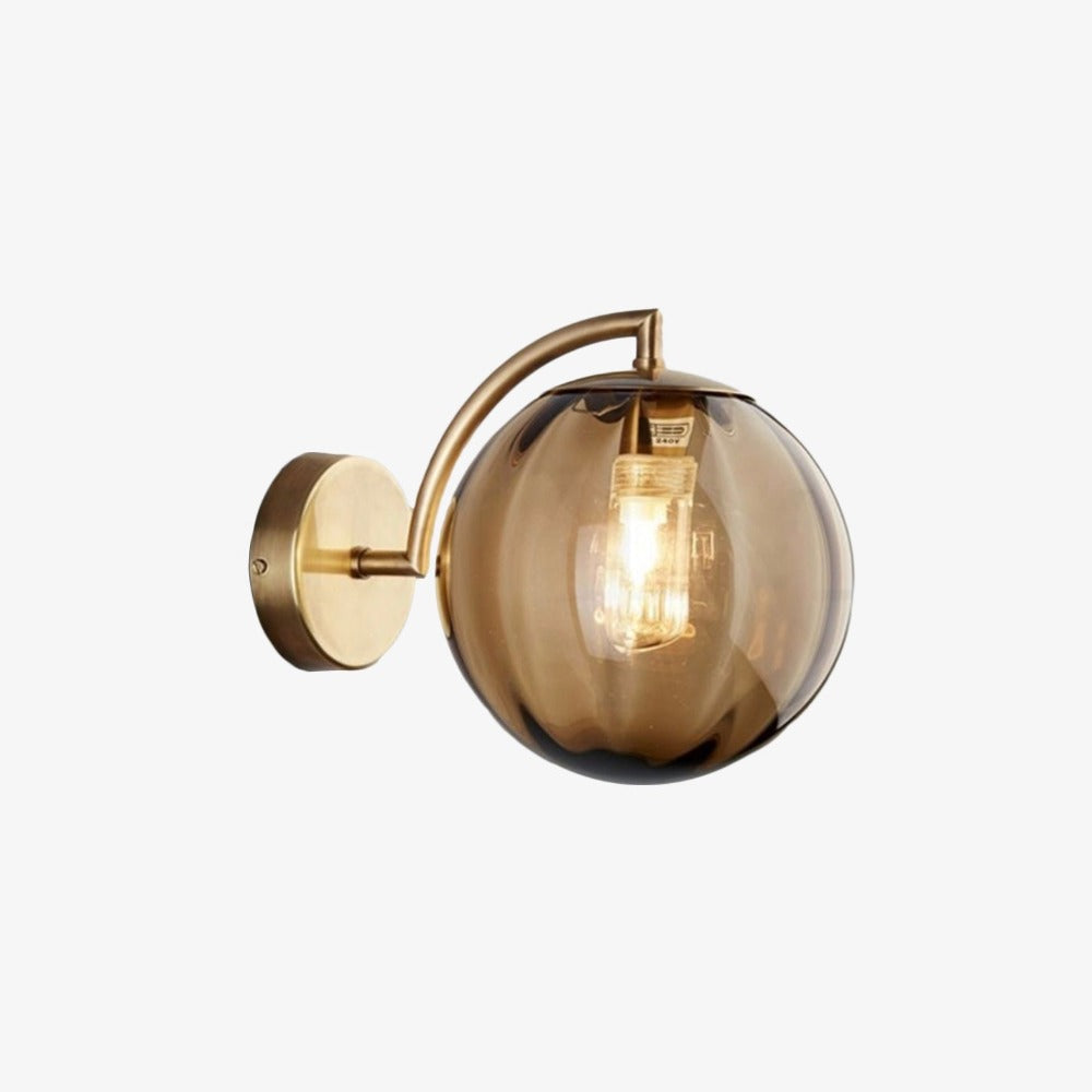 Applique Murale LED - Éclat Zen Design Moderne en Verre Coloré