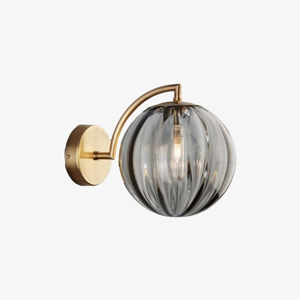 Applique Murale LED - Éclat Zen Design Moderne en Verre Coloré