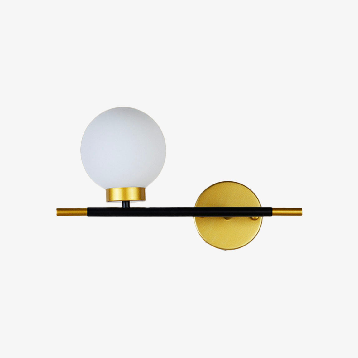 Applique Murale LED Élégance - Design Métal et Verre pour Chambre et Salon