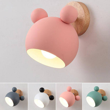 Applique Murale LED Mickey Coloré - Design Moderne et Amusant