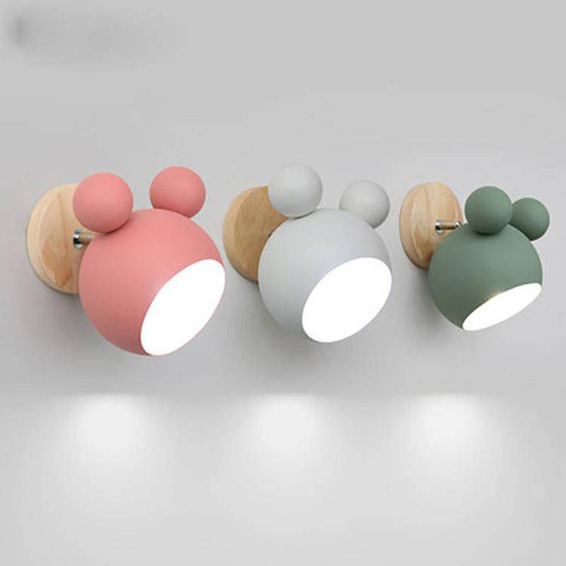 Applique Murale LED Mickey Coloré - Design Moderne et Amusant
