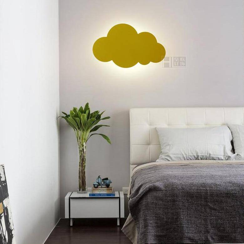 Applique Murale LED Nuage Coloré - Luminaire Enfant