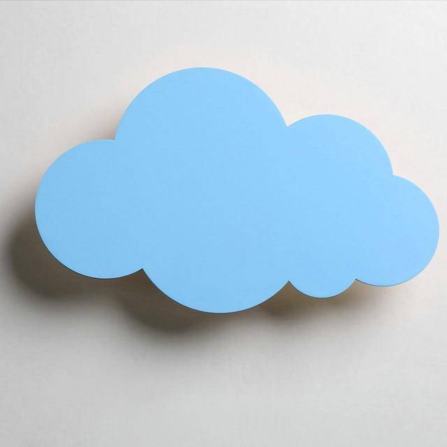 Applique Murale LED Nuage Coloré - Luminaire Enfant
