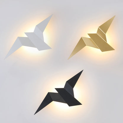 Applique Murale LED Origami - Naila Design Moderne pour Chambre et Salon