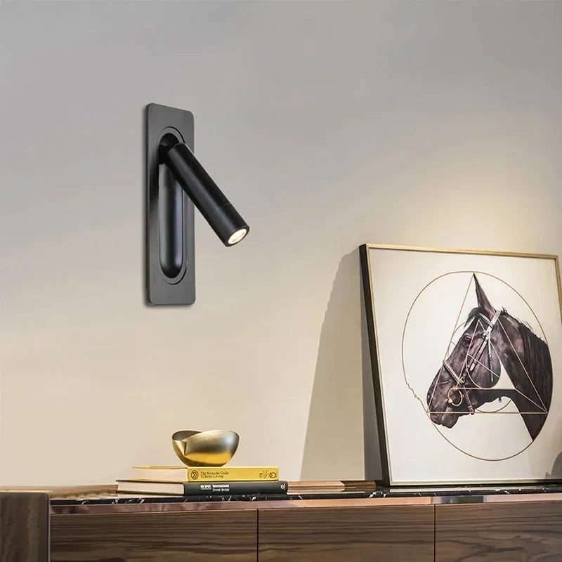Applique Murale LED Rotative - Lumina Design Moderne