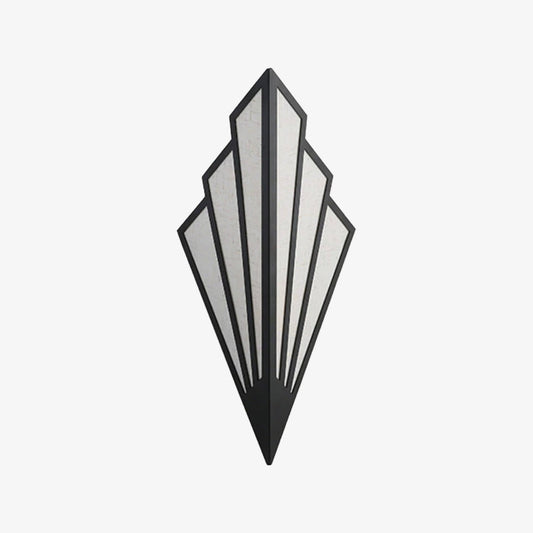 Applique Murale LED Triangulaire - Éclat Vintage Design Rétro