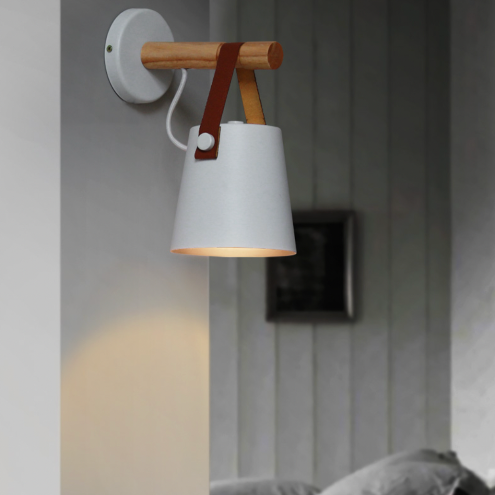 Applique Murale LED en Bois - Zenwood Design Scandinave