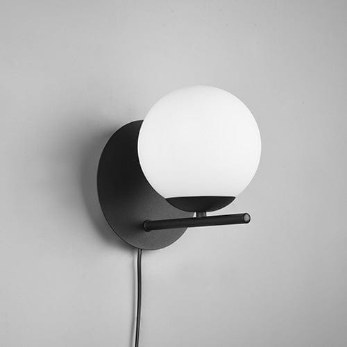 Applique Murale Noire et Blanche GLOBE
