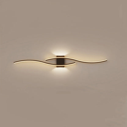 Applique Murale Ondulation Élégante – Design Moderne