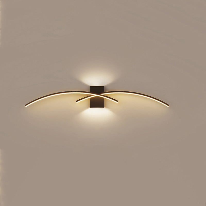 Applique Murale Ondulation Élégante – Design Moderne
