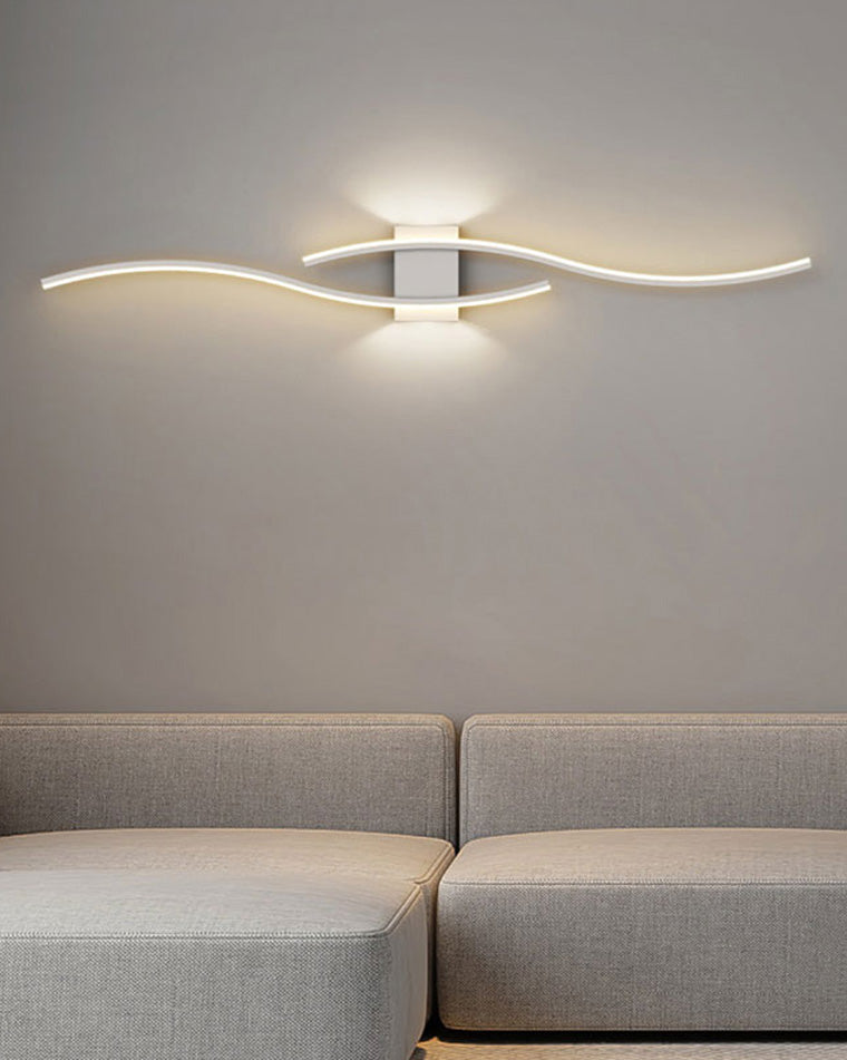 Applique Murale Ondulation Élégante – Design Moderne