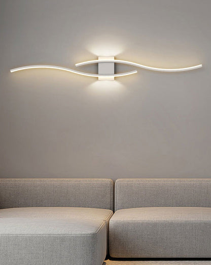 Applique Murale Ondulation Élégante – Design Moderne