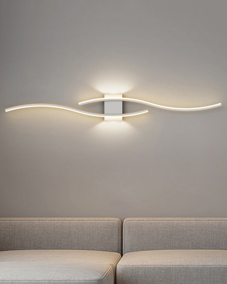 Applique Murale Ondulation Élégante – Design Moderne