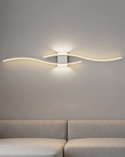 Applique Murale Ondulation Élégante – Design Moderne