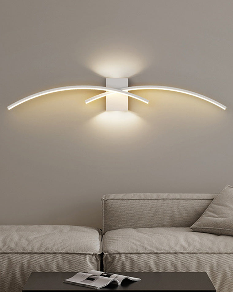 Applique Murale Ondulation Élégante – Design Moderne