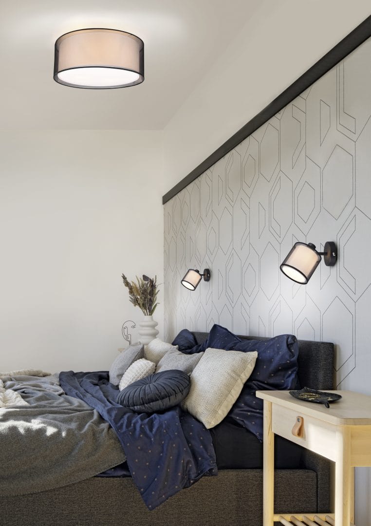 Applique Murale Spot Noir