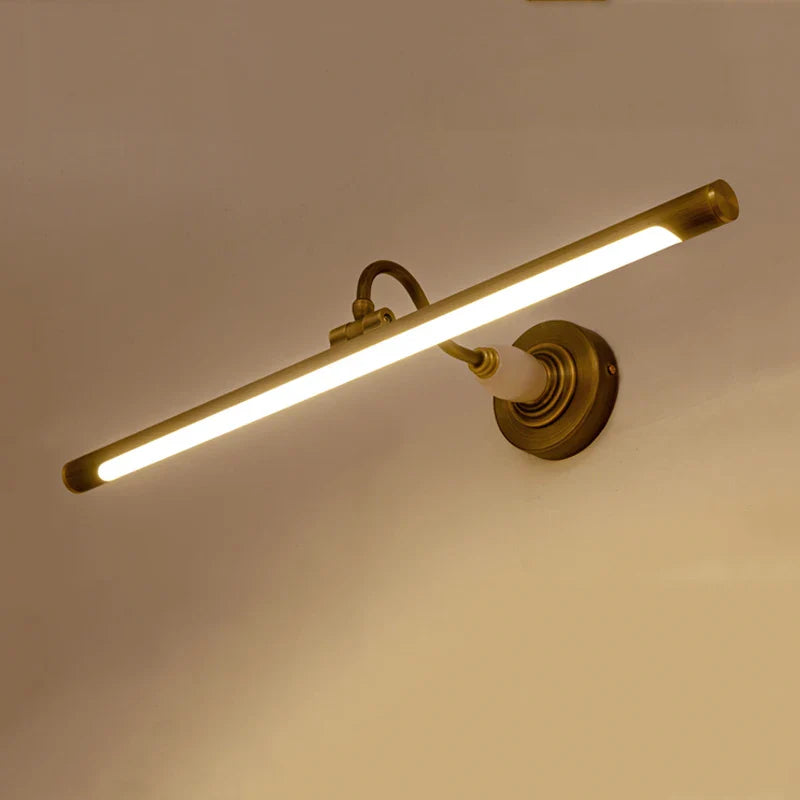 Applique Murale Vintage Cuivre et Jade - Élégance Lumineuse pour Salle de Bain et Chambre
