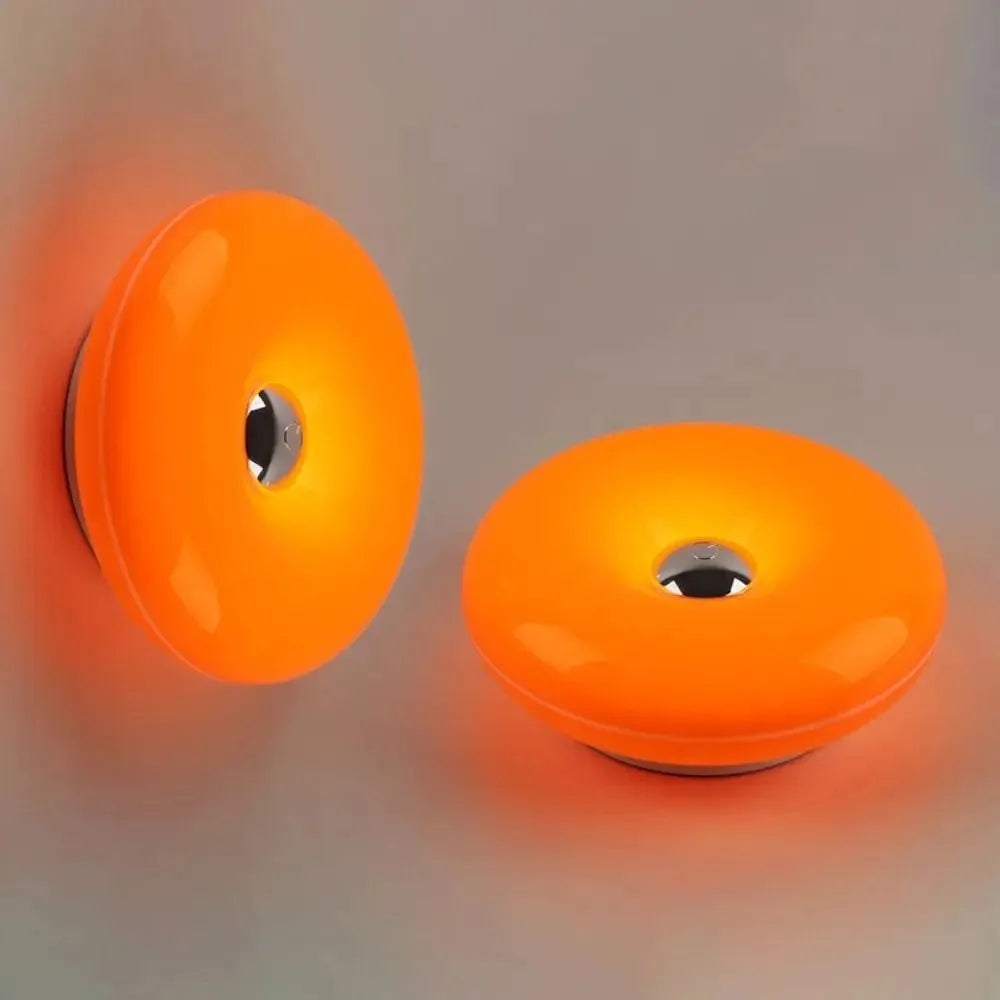 Applique orange vintage LED