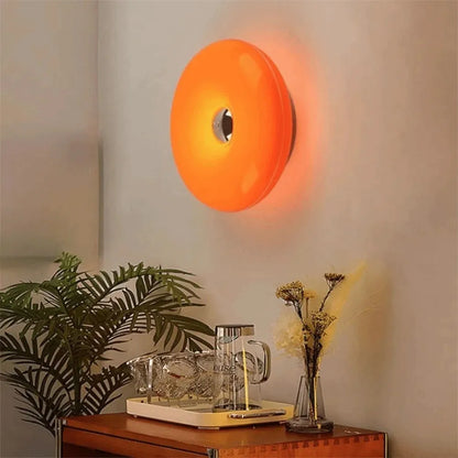 Applique orange vintage LED
