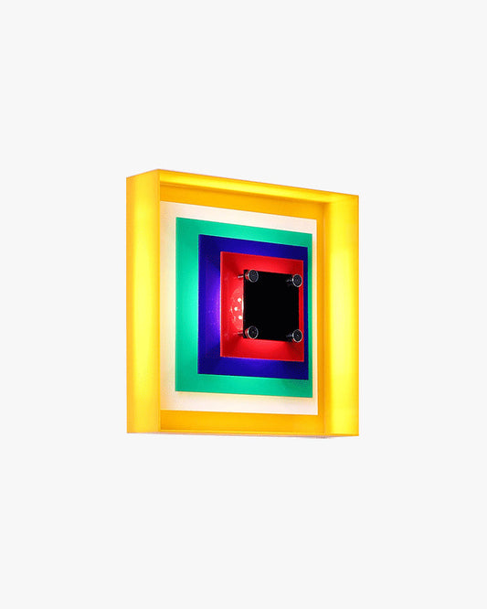 Applique Murale Art Square Colorée