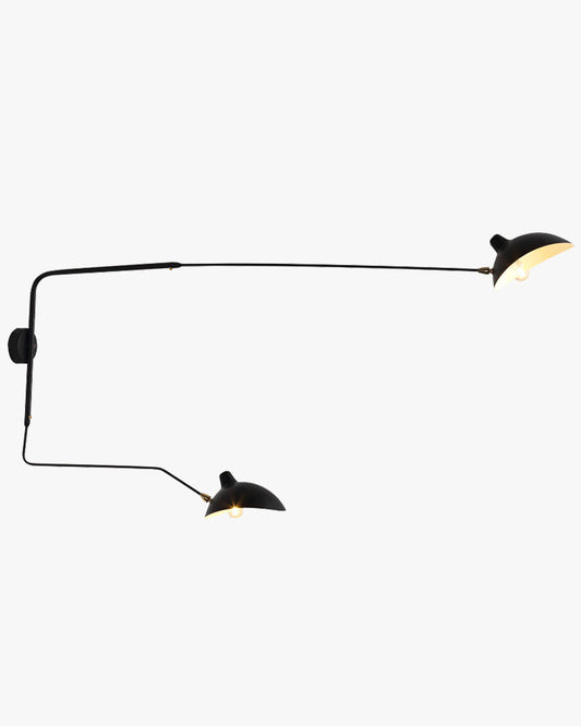 Applique Murale Articulée Double Bras
