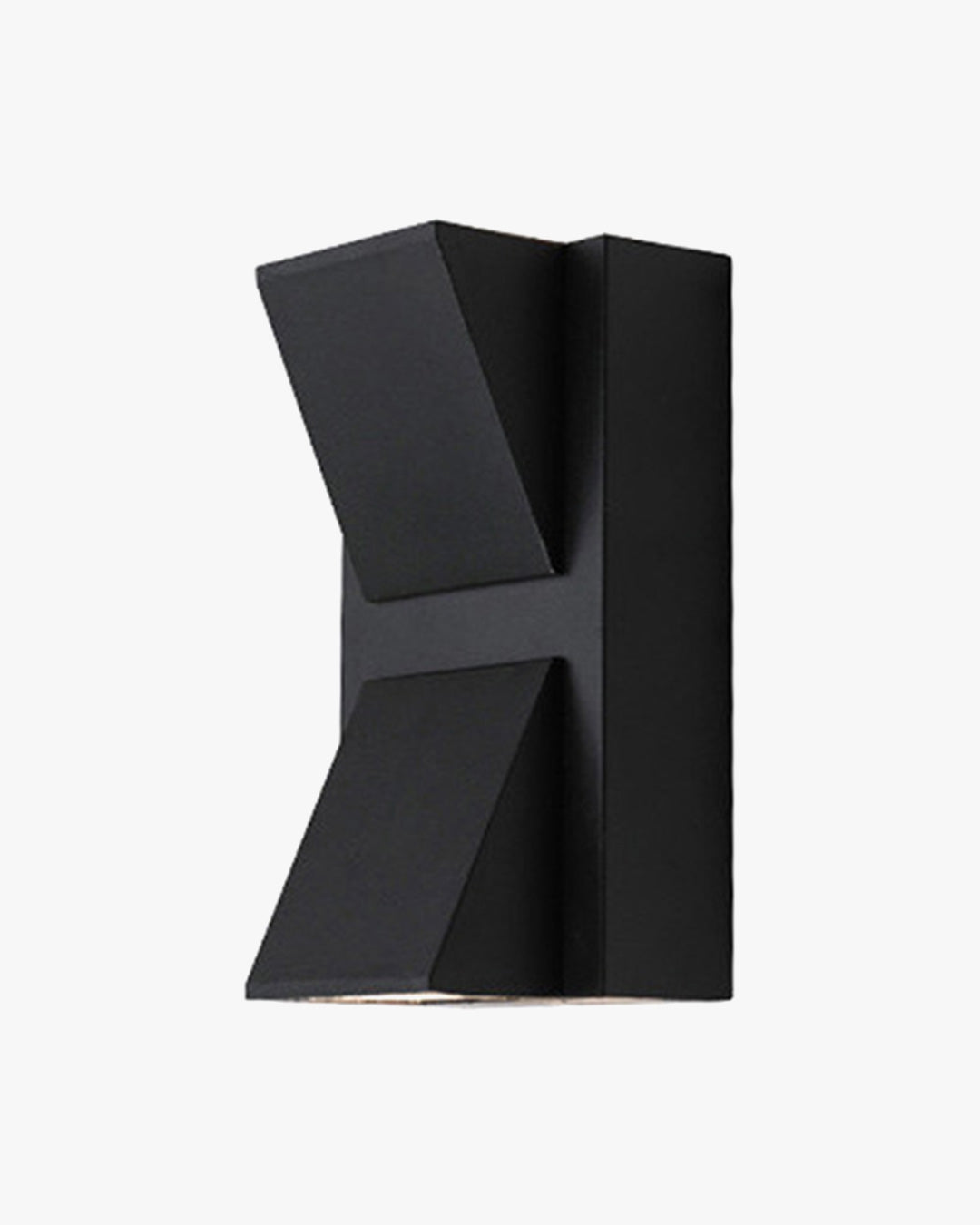 Applique Murale Extérieure Up & Down Noire – Éclairage Directionnel et Moderne