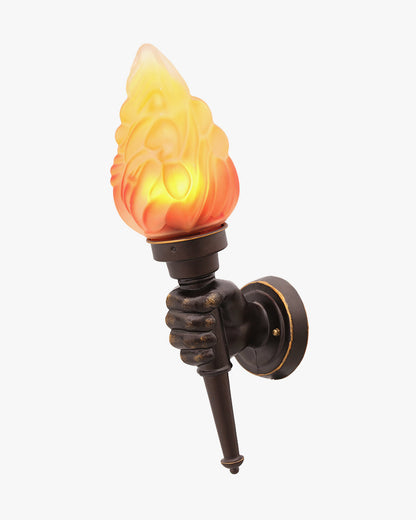 Applique Murale "Flame Glow"